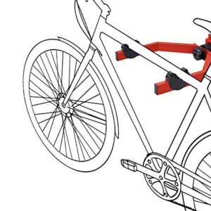 SOPORTE PARA BICICLETA HORIZONTAL CON REGULACION